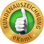 FINANZCHECK.de  - seit 2011 ausgezeichnet durch das eKomi Siegel Gold!
