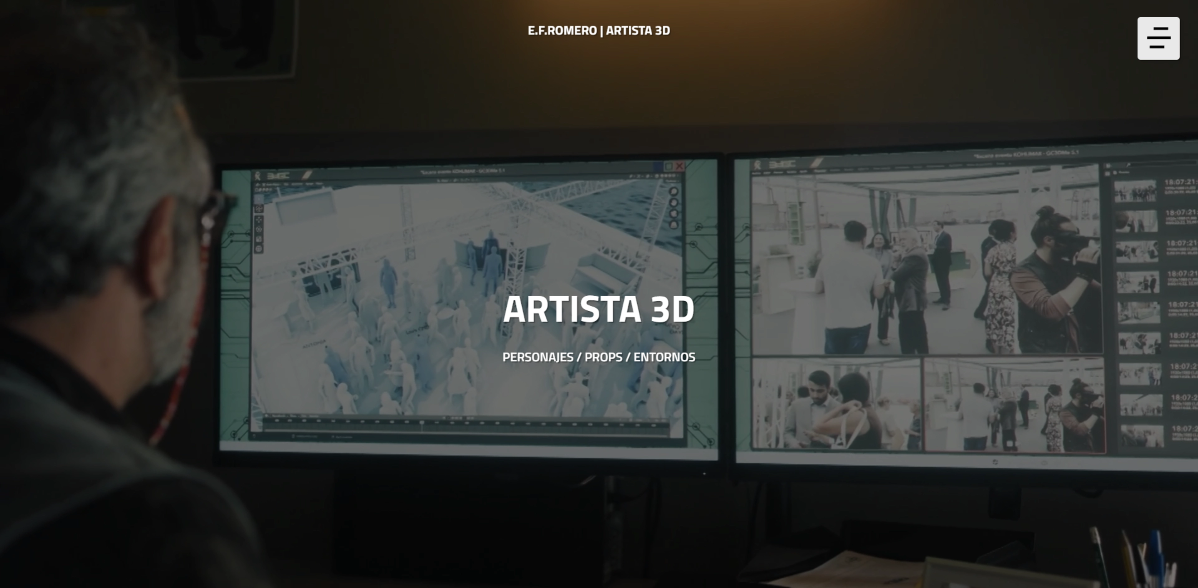 Captura de pantalla de efromero3d.com