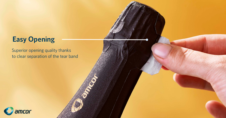 Easy Opening Sparkling Wine Capsules