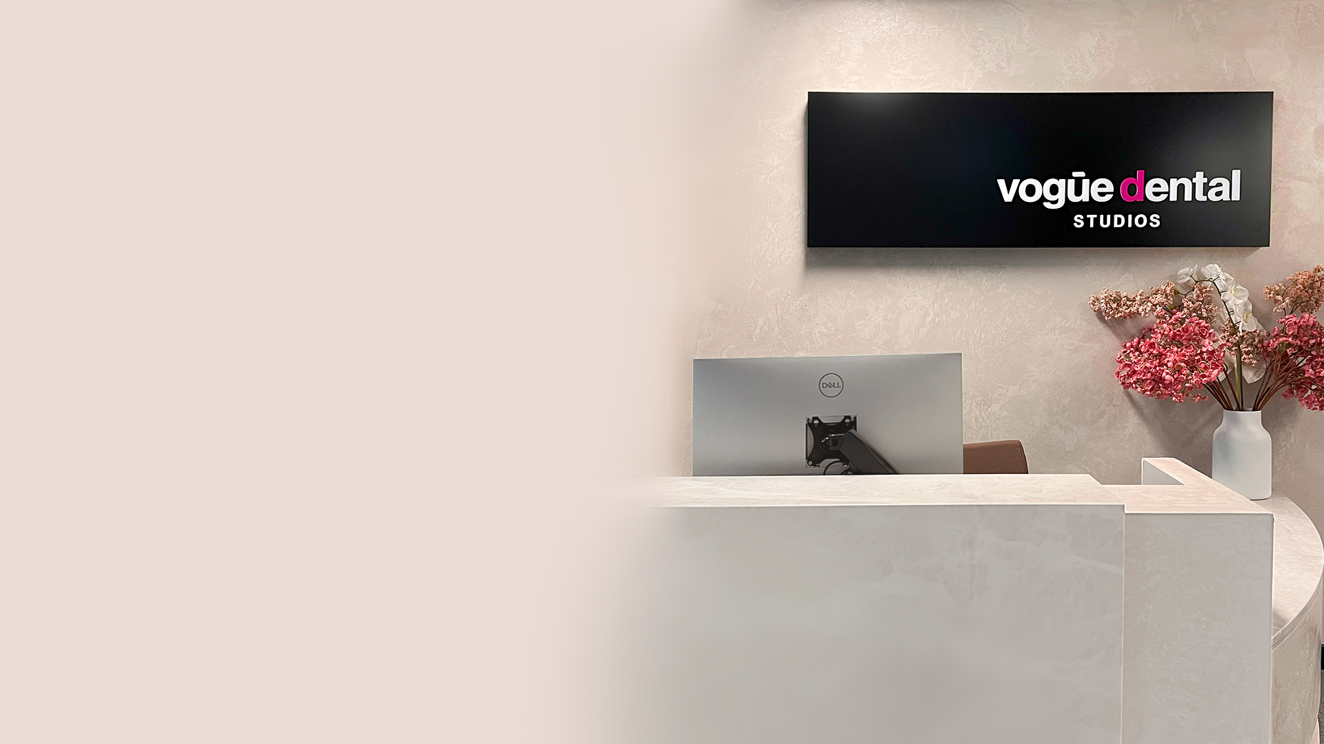 Vogue Dental Studios Gold Coast location front desk