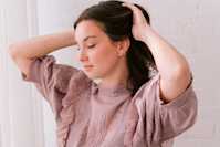 love pendant in rose gold and genuine diamond.