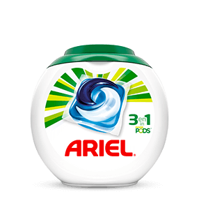 Detergente en cápsulas Ariel 3 en 1 Pods Product