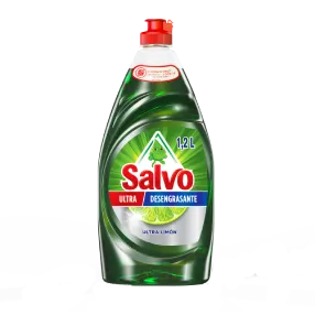 Salvo Lavatrastes Líquido Ultra Limón Product