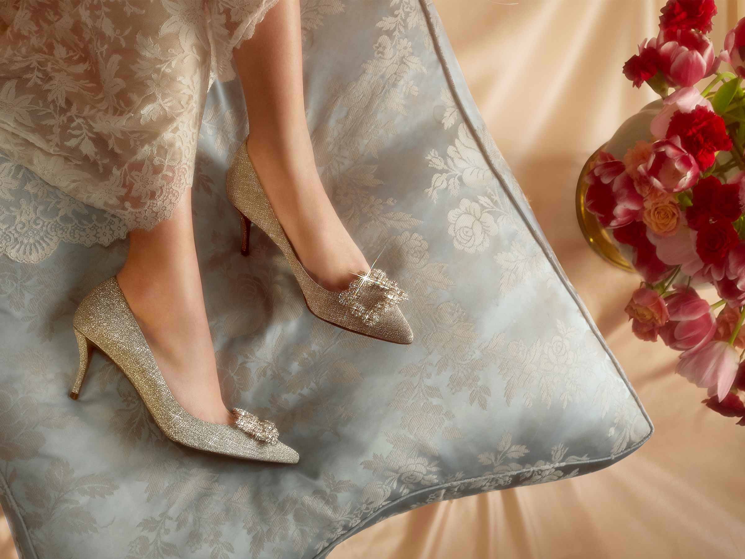 roger vivier bridal shoes