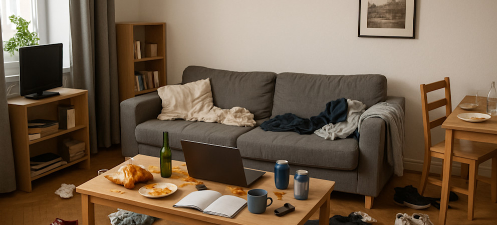 Stökigt hemma – en dealbreaker för unga vuxna