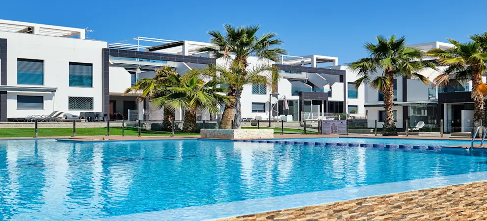 lägenheter, pool, utomlands