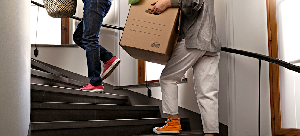 Fastighetsbyrån flyttlådor