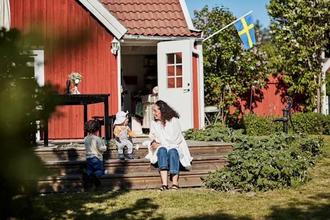 Drömmer du om ett rött hus med vita knutar?