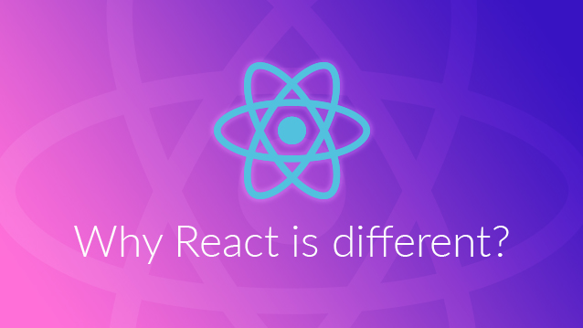 why react different    