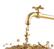 Cash Flow Faucet