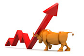 bull pushing up profits