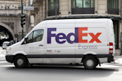 Fedex Truck in Rome