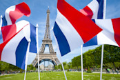 Multiple French Flags