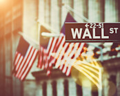 Wall street stock image