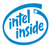 Intel Logo inside