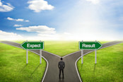 expect vs result roadway