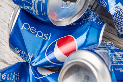 Crushed Pepsi Cans
