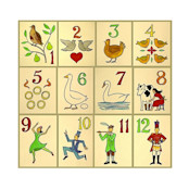 12 Days of Christmas Calendar