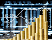 Coin Stacks Stock Chart Image