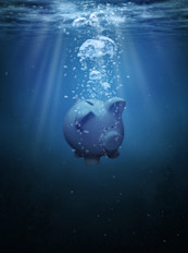 Submerged Piggy Bank