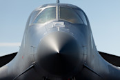 Close View American Bomber Jet