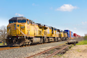 American Train on Rails