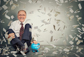 dividends man happy