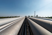 Gas Pipelines Outside