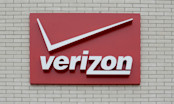 Verizon Logo on Building
