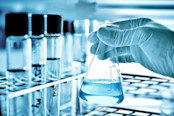 Chemicals Held in hand