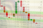 Volatile stock chart
