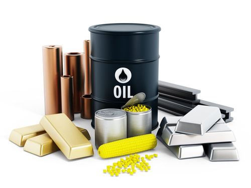 various commodities