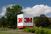 3M logo on a sign