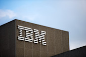 IBM LOGO on a Building