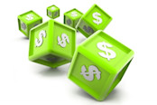 Dollar Currency Cubes