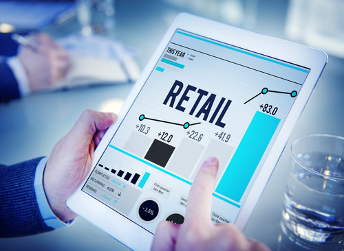 retail on a tablet