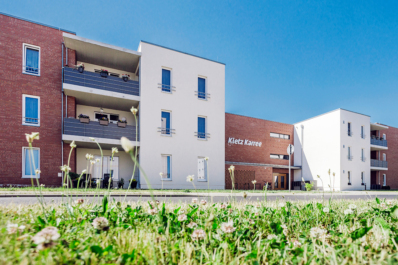 Das Kietz Karree ist ein Vorzeige-Projekt der Wohnbau GmbH Prenzlau