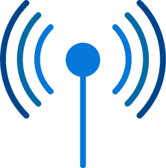 Icon representing wifi