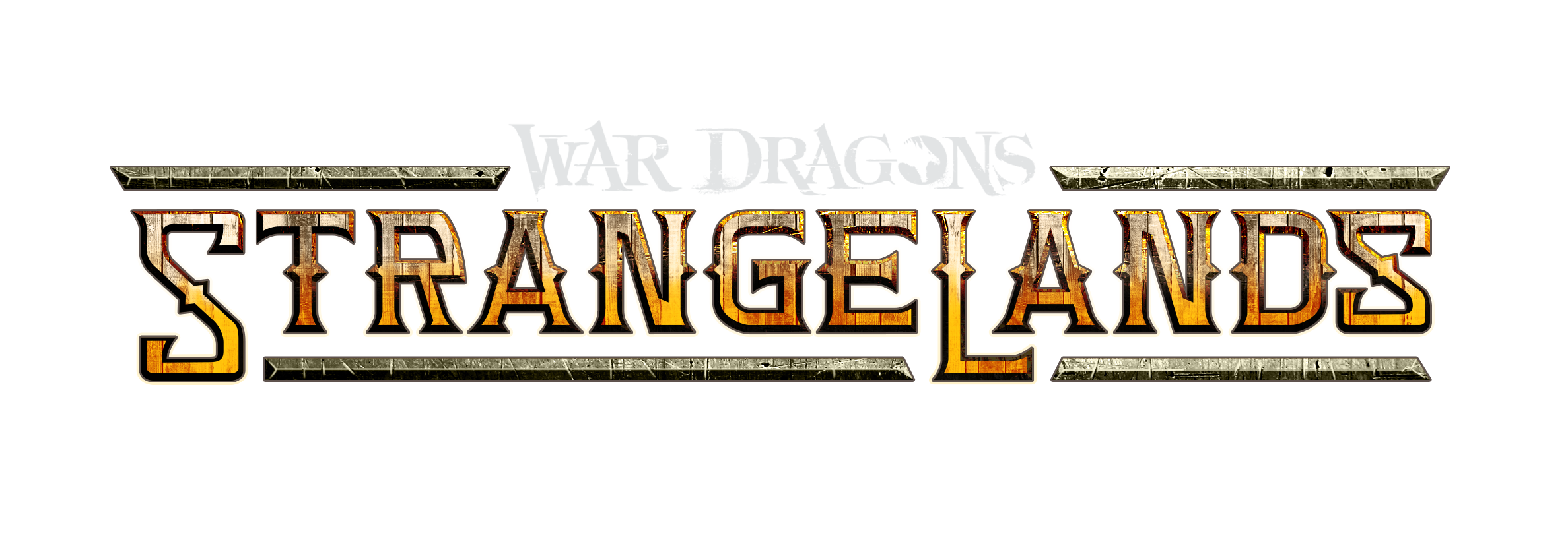 StrangeLands logo White