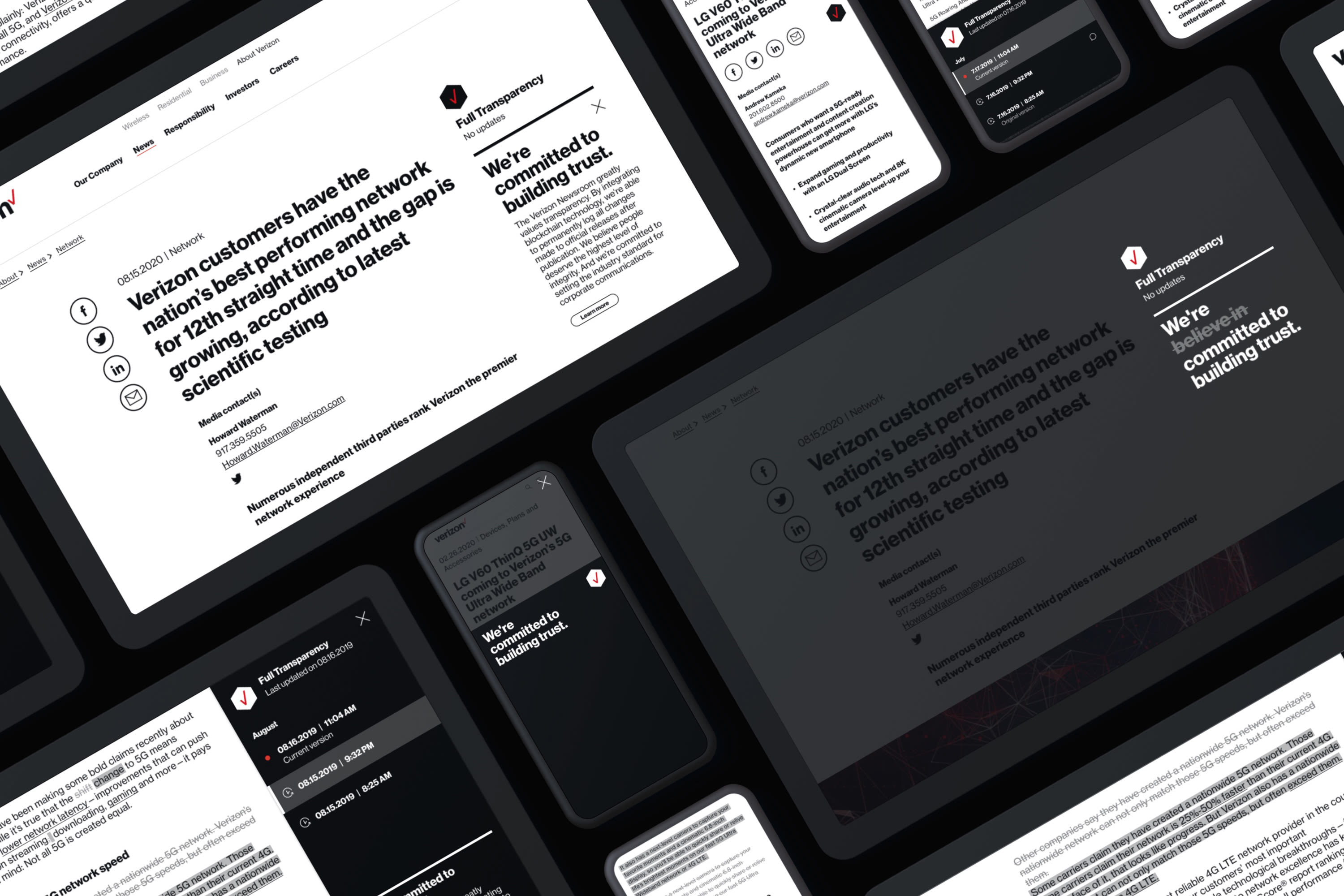 Verizon Full Transparency full width image