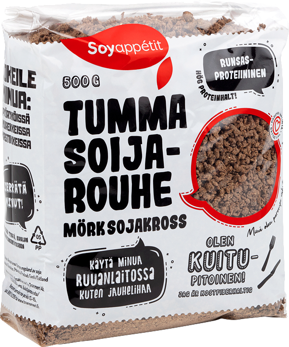 Soyappetit Tumma soijarouhe.