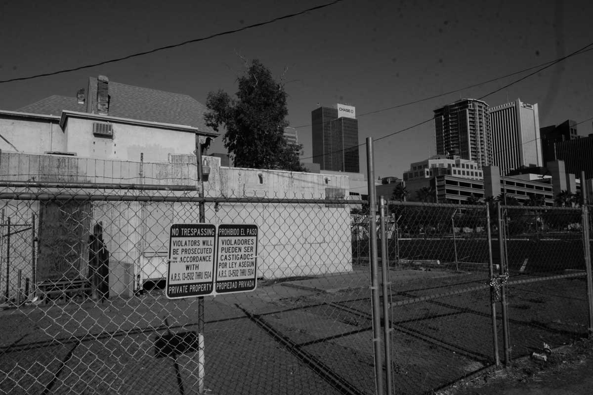 Fences of Central Phoenix (Photo by Brittany Feenstra)