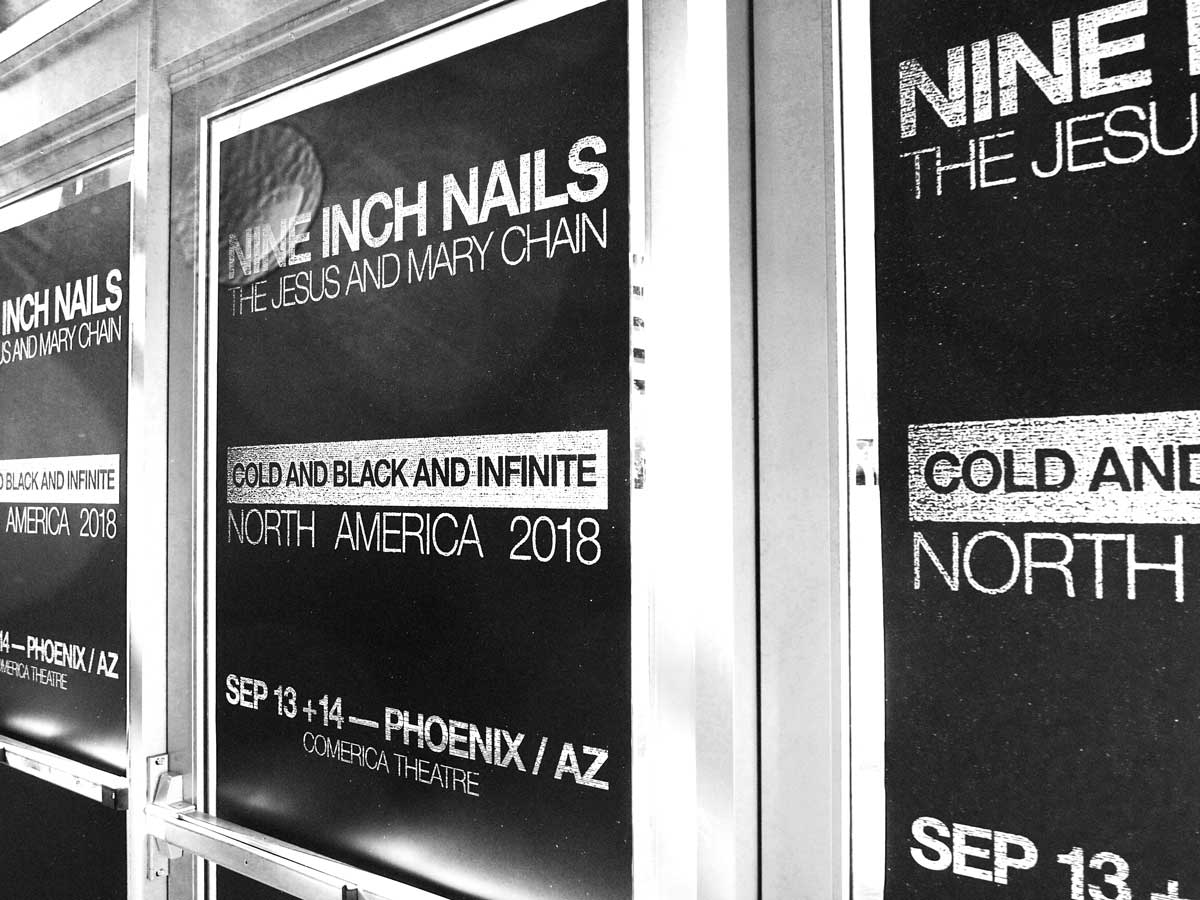 Nine Inch Nails Ticket Line (Photo by Gerrit Feenstra)