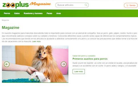 Magazine de zooplus.es