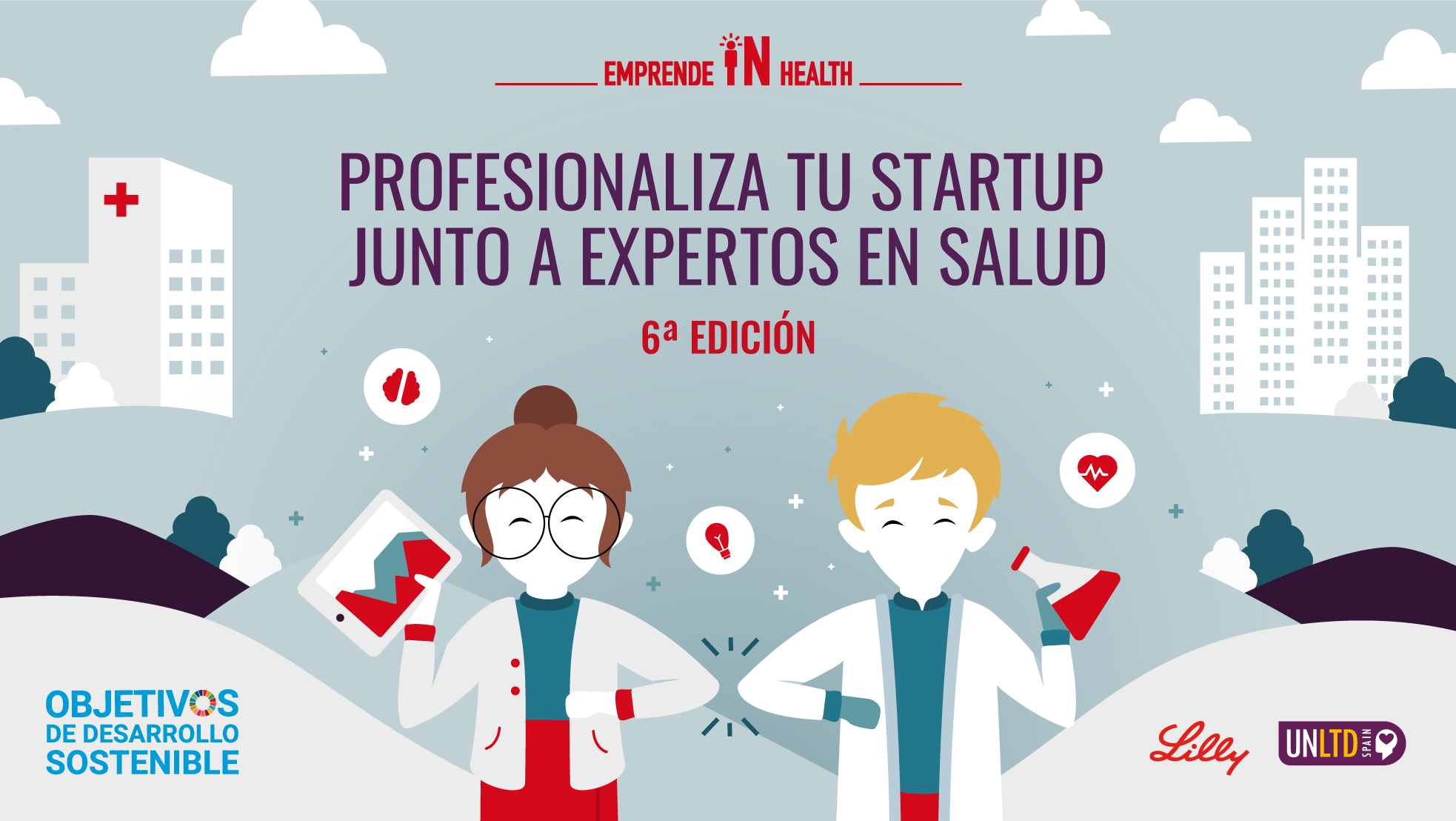 Cartel de Emprende in Health V edición