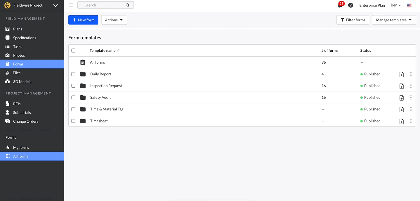 forms tab redesign gif