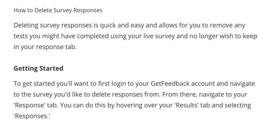 self-service support material copy example