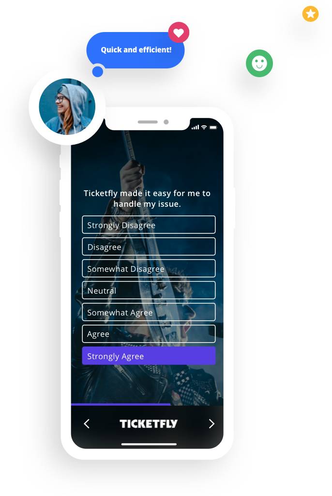 Customer Effort Score Survey Example