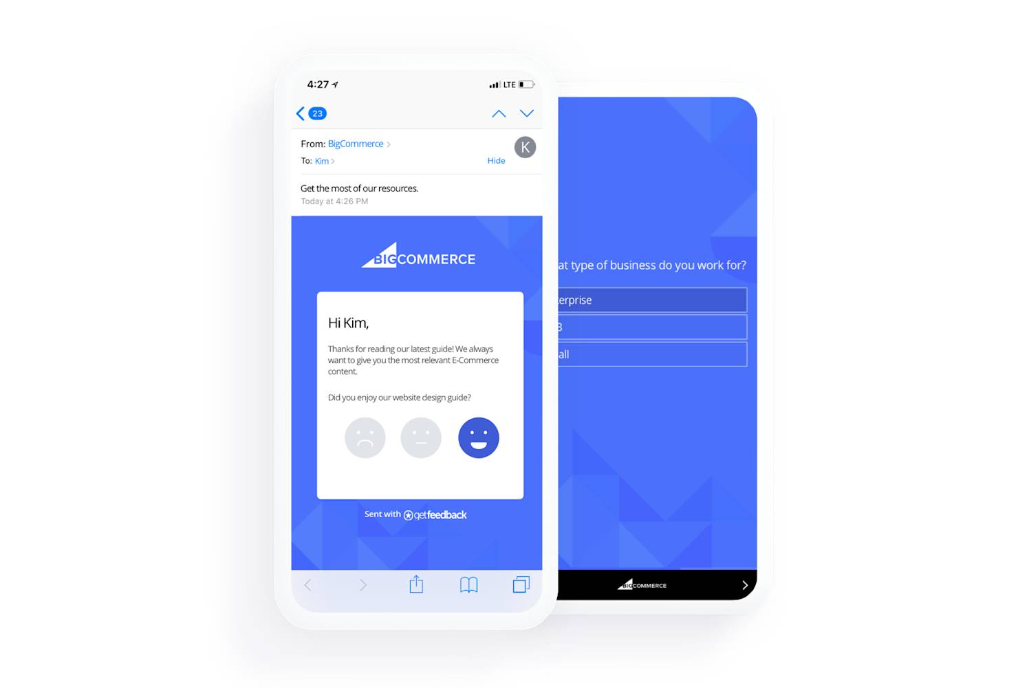 BigCommerce Customer Feedback Survey