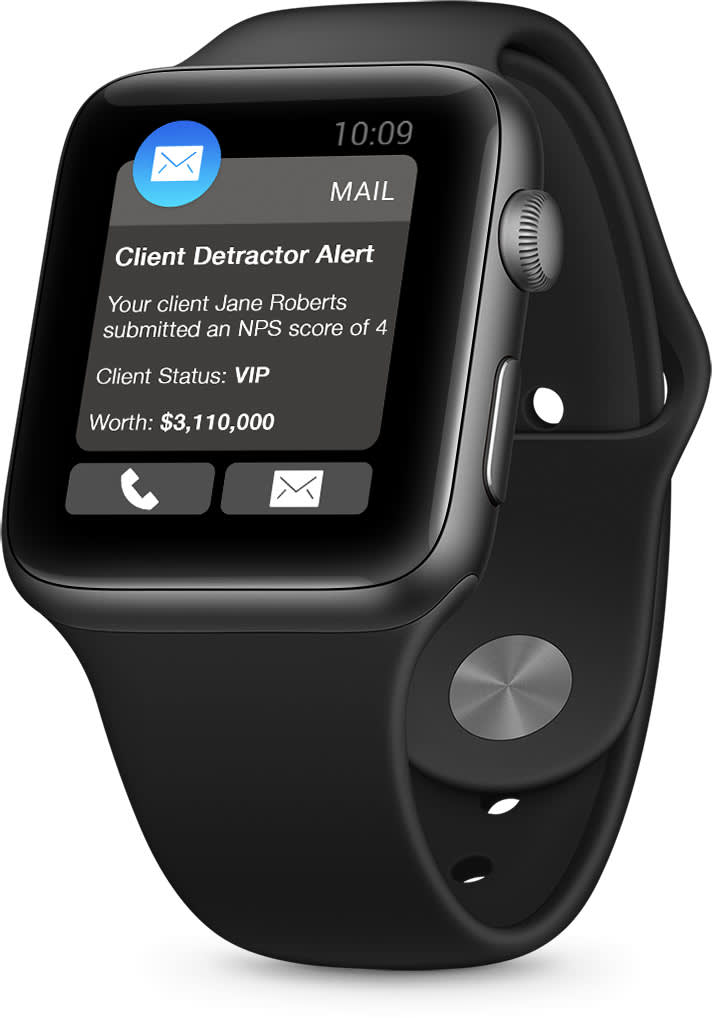 Custom notification on watch